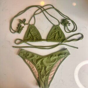 Montce Green Bikini Set